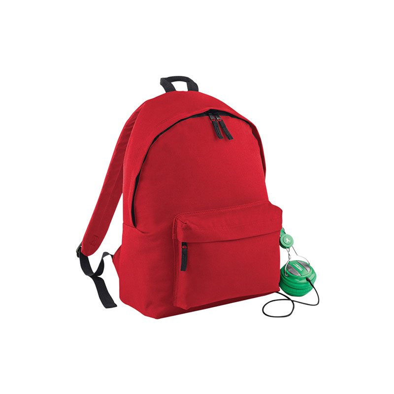 City Rucksack in rot als Werbegeschenk (Abbildung 5)