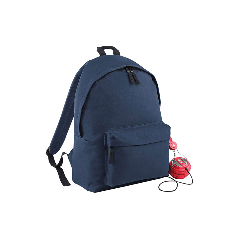 City Rucksack in marineblau als Werbegeschenk (Abbildung 5)