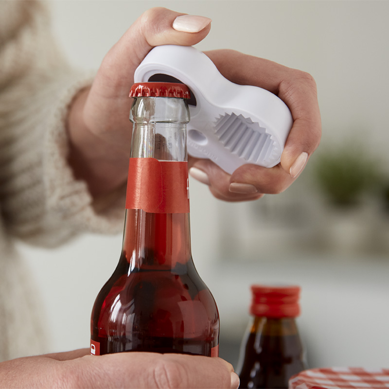 HAND AUFS HERZ (3in1-Öffner) in Weiß als Werbegeschenk (Abbildung 4)