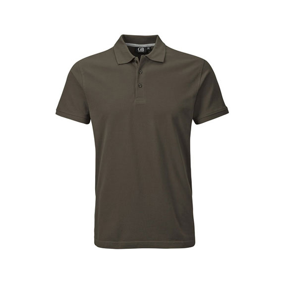 POLOSHIRT Herren Kurzarm in dunkles khaki – Nr. 58303000_19