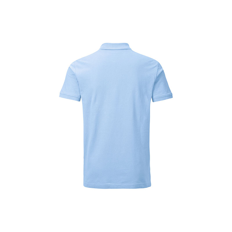 POLOSHIRT Herren Kurzarm in himmelblau als Werbegeschenk (Abbildung 2)