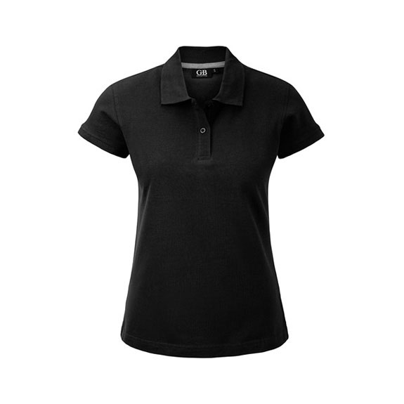 POLOSHIRT Damen Kurzarm in schwarz – Nr. 58304000_1