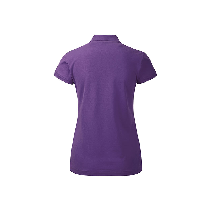 POLOSHIRT Damen Kurzarm in lila als Werbegeschenk (Abbildung 2)