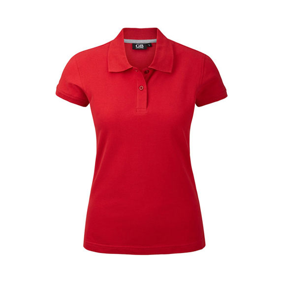 POLOSHIRT Damen Kurzarm in rot – Nr. 58304000_13