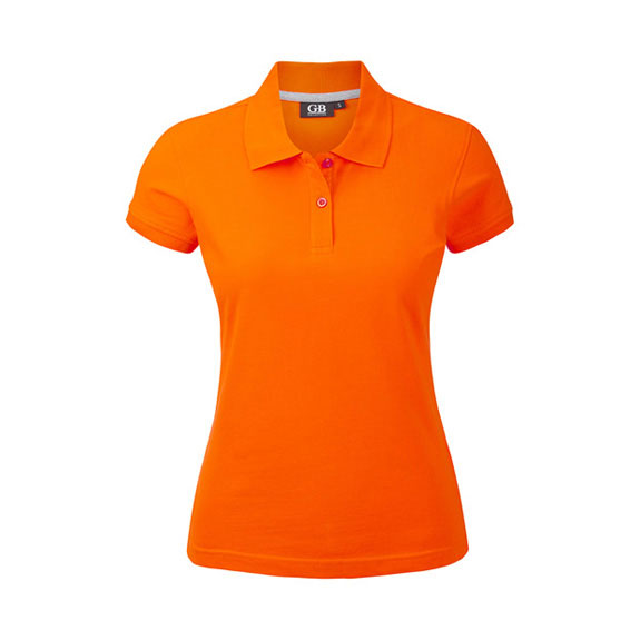 POLOSHIRT Damen Kurzarm in orange – Nr. 58304000_14