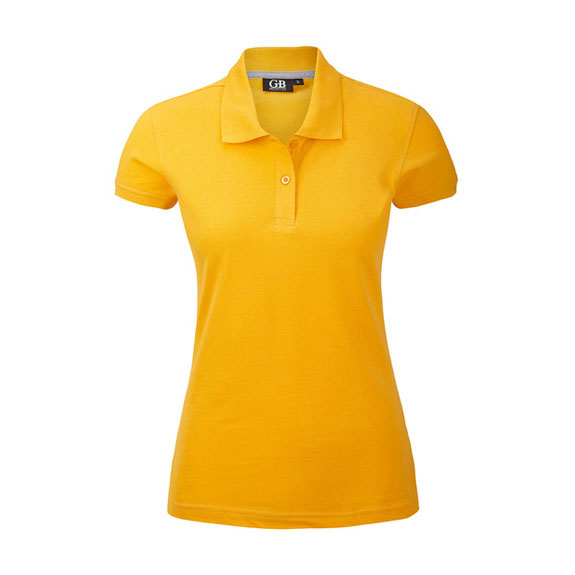 POLOSHIRT Damen Kurzarm in gelb – Nr. 58304000_15