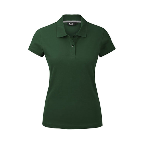 POLOSHIRT Damen Kurzarm in waldgrün – Nr. 58304000_18