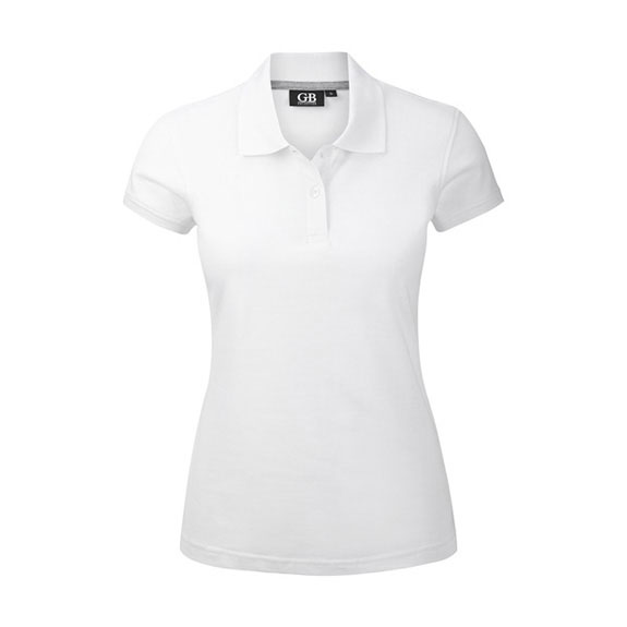 POLOSHIRT Damen Kurzarm in weiß – Nr. 58304000_4