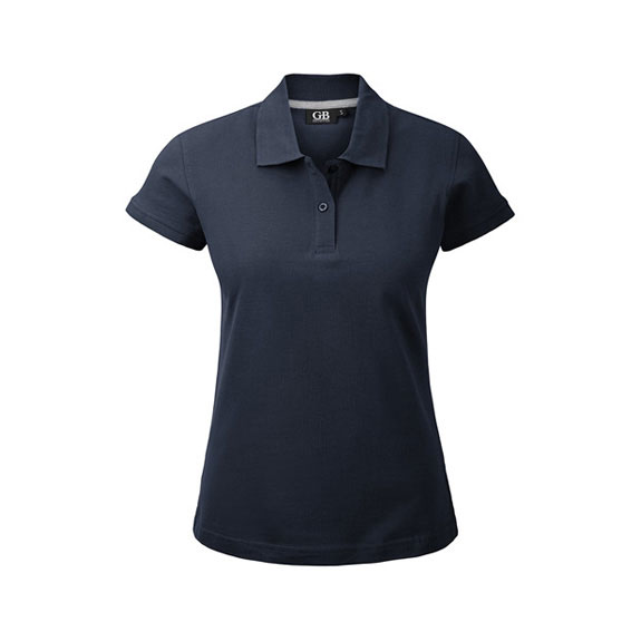 POLOSHIRT Damen Kurzarm in marineblau – Nr. 58304000_6