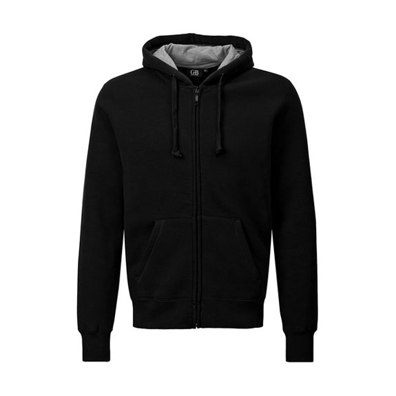 SWEATJACKE Unisex mit Kapuze in schwarz – Nr. 58309000_1