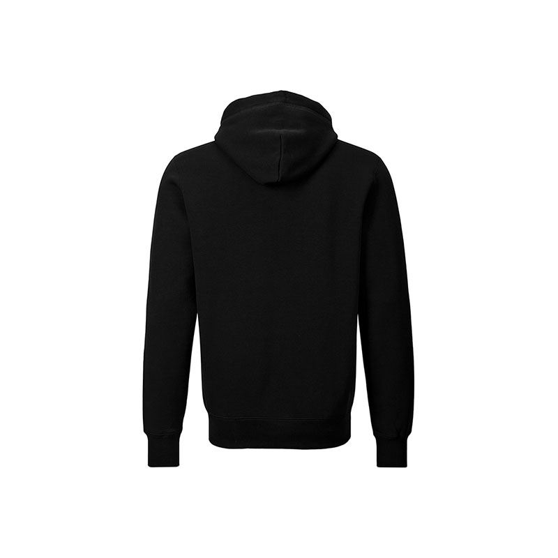 SWEATJACKE Unisex mit Kapuze in schwarz als Werbegeschenk (Abbildung 2)