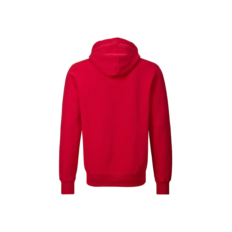 SWEATJACKE Unisex mit Kapuze in rot als Werbegeschenk (Abbildung 2)