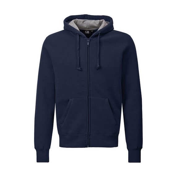 SWEATJACKE Unisex mit Kapuze in marineblau – Nr. 58309000_6