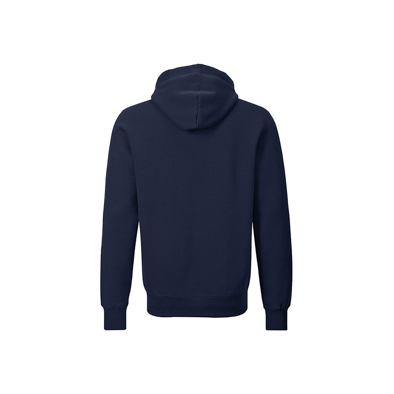 SWEATJACKE Unisex mit Kapuze in marineblau als Werbegeschenk (Abbildung 2)