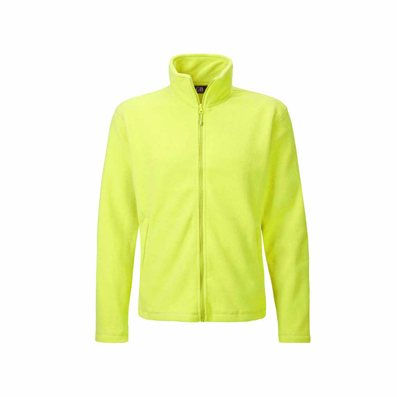 FLEECEJACKE Herren in floreszierend gelb – Nr. 58310000_57