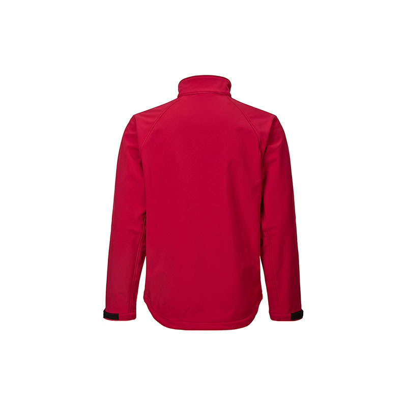 SOFT SHELL JACKE Herren in rot als Werbegeschenk (Abbildung 2)