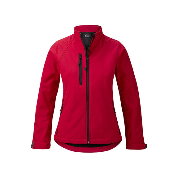 SOFT SHELL JACKE Damen in rot – Nr. 58316000_13