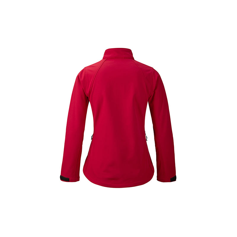 SOFT SHELL JACKE Damen in rot als Werbegeschenk (Abbildung 2)