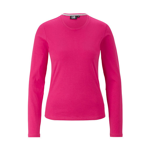 T-SHIRT PROMOTION Damen Langarm in fuchsia – Nr. 58328000_11