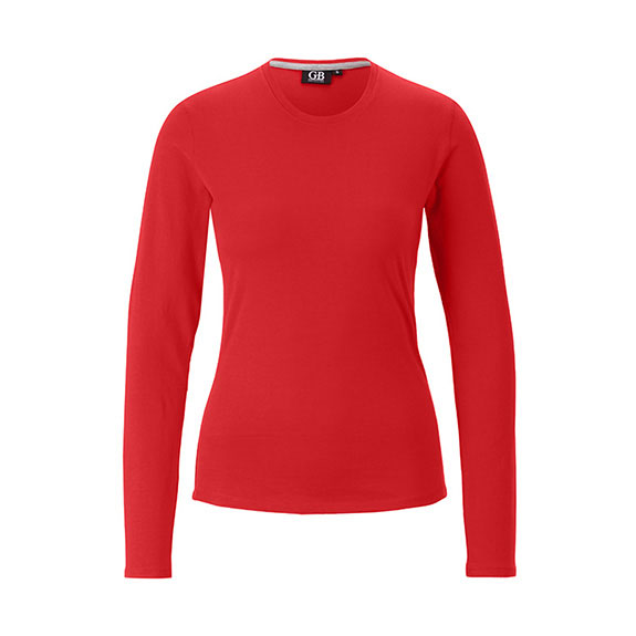 T-SHIRT PROMOTION Damen Langarm in rot – Nr. 58328000_13