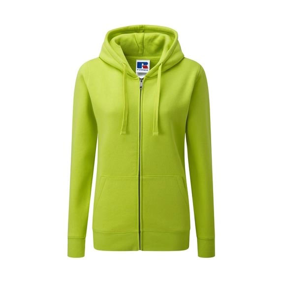 SWEATJACKE mit Kapuze Damen in limettengrün – Nr. 58339000_16