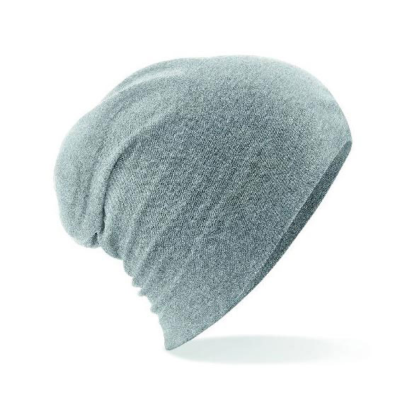 BEANIE in hellgrau melange – Nr. 58350000_3