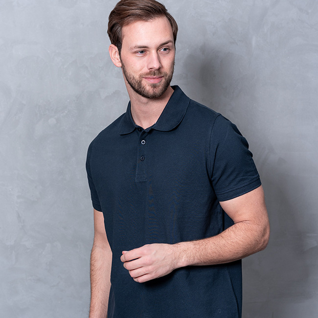 POLOSHIRT Herren Kurzarm in schwarz als Werbegeschenk (Abbildung 3)