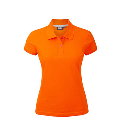 POLOSHIRT Damen Kurzarm