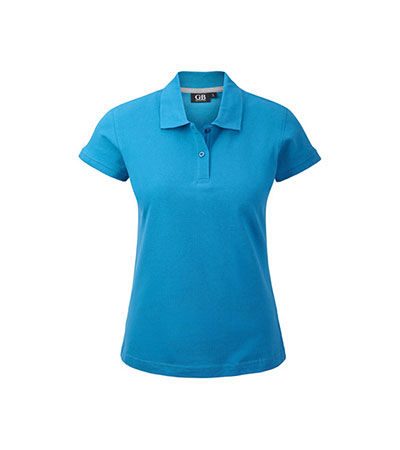 POLOSHIRT Damen Kurzarm