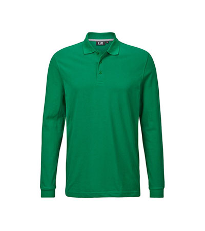 POLOSHIRT Herren Langarm