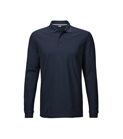 POLOSHIRT Herren Langarm