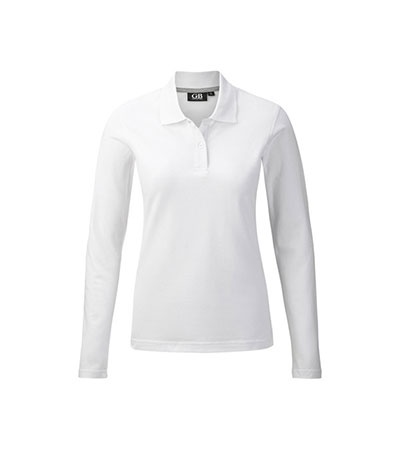 POLOSHIRT Damen Langarm